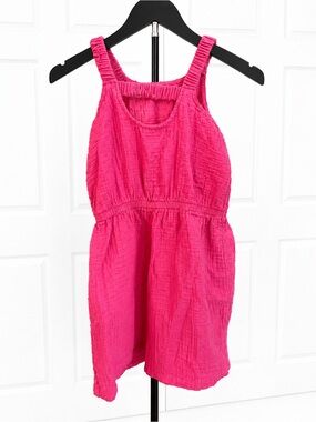 Wonder Nation Kids Bright Pink Casual Romper